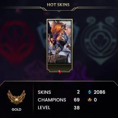 [EUW] - Gold III / Fresh / Changeable Mail | Instant Delivery | Lifetime Warranty | 100% Handmade & Secure | 24/7 Support