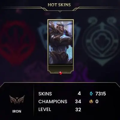 [EUW] - Iron II / Fresh / Changeable Mail | Instant Delivery | Lifetime Warranty | 100% Handmade & Secure | 24/7 Support