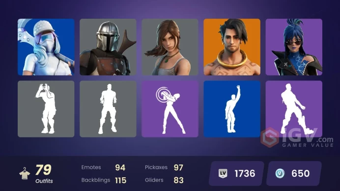 [PSN/XBOX/PC] 79 skins | Valeria | Omegarok | Joey | Raz | Kymera | Galaxy Scout | Peter Griffin | Predator | Menace | Spire Assassin