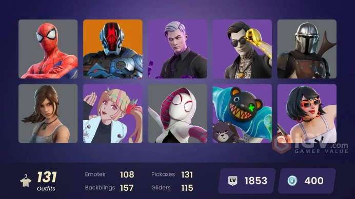 [PSN/XBOX/PC] 131 skins | Subzero Cryptic | Cloud Striker | Lina Scorch | Sultura | Omegarok | Joey | The Foundation | Kymera | Optimus Prime