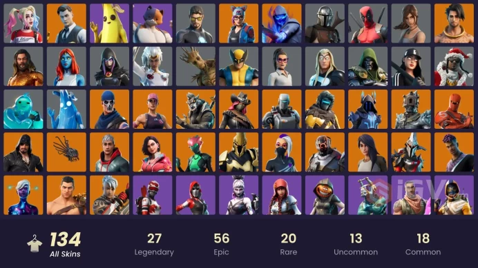 [PSN/XBOX/PC] 134 skins | OG STW | Gold Brutus | Gold Midas | Gold Meowscles | Tart Tycoon | World Warrior | Dire | Vendetta | The Scientist