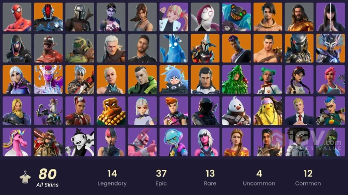 [PSN/XBOX/PC] 80 skins | Ronin | Eternal Knight | Torin | The Foundation | Raz | Paradigm (Reality-659) | The Cube Queen | Predator | Menace