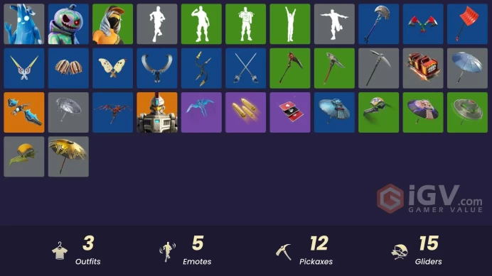 [PSN/XBOX/PC] 3 skins | Polar Peely | Chrome Punk | Runway Racer|Spectra Protector|Lectro Guard Pack|Apocalypse Shroud|Lunar Hyperjet|Chromeseed