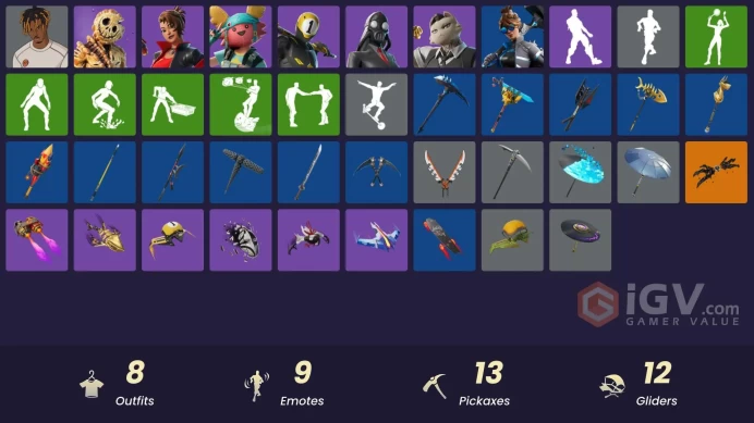 [PC/PSN/XBOX] 8 skins | Slayer Juice WRLD | Meowdas | Dynamo TNTina | 1-Ball | Chaos Director | Mincemeat | Undercover Skye | Wavebreaker