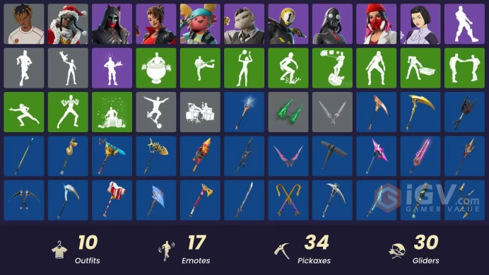 [PC/PSN/XBOX] 10 skins | Santa Dogg | Slayer Juice WRLD | Yulejacket | Dupli-Kate | 1-Ball | Meowdas | Chaos Director | Felina