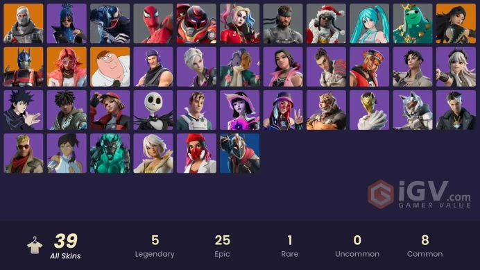 [PC/XBOX] 39 skins | Rebirth Harley Quinn | Optimus Prime | Havoc | Sub Commander | Burning Ambition Valeriamssh212