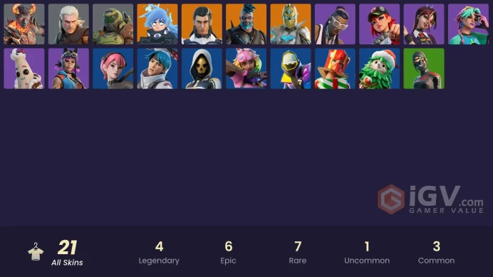 [PSN/XBOX/PC] 21 skins | Vivi Chroma | Subzero Cryptic | The Ageless | Nezumi | Spectra Knight | Omegarok | Heartbreak Ranger