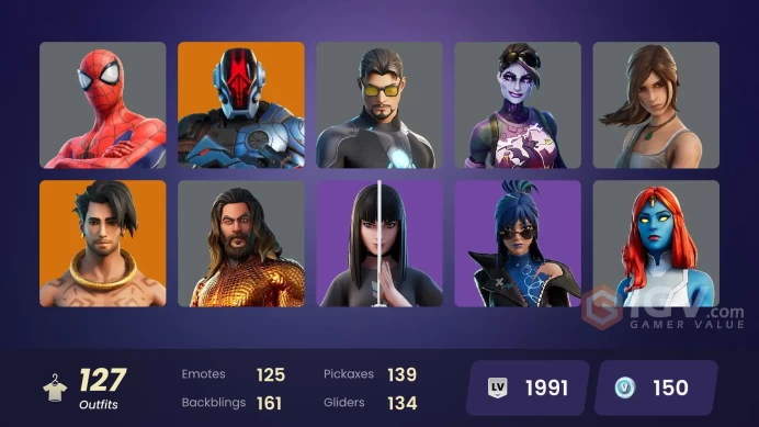 [PSN/XBOX/PC] 127 skins | Subzero Cryptic | Trilogy | NBA 75 Swish | Fixer | Cloud Striker | The Champion | Carbon Commando | Lina Scorch