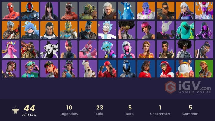 [PSN/XBOX/PC] 44 skins | Sultura | Kymera | The Ageless | Torin | Nezumi | Joey | Omegarok | The Foundation | Spectra Knight | The Cube Queen