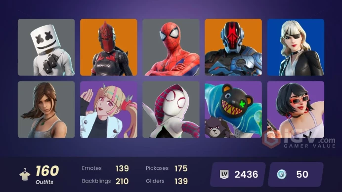 [PSN/XBOX/PC] 160 skins | Paradigm (Reality-659) | Joey | Kado Thorne | The Origin | Nezumi | Joltara | Kymera | Twyn | Ronin