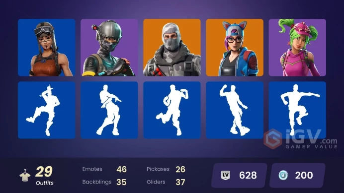 OG RENEGADE RAIDER (GOLDEN) + TAKE THE L + MAKO (LAST ACTIVE 1031 DAYS AGO) / PSN,XBOX,PC,SWITCH