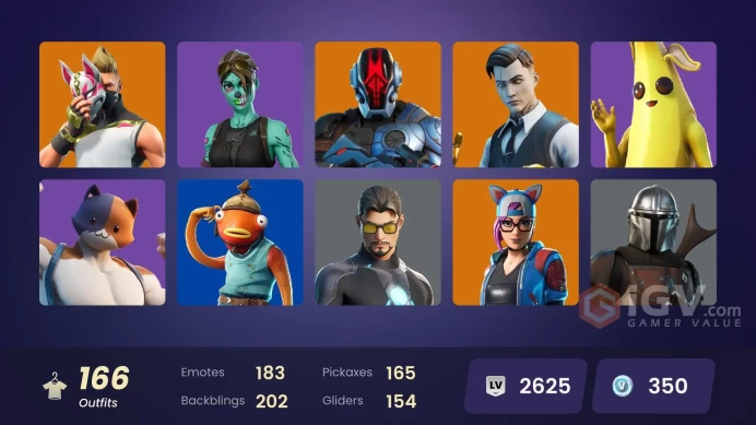 [PSN/XBOX/PC] 166 skins | Gold Midas | Gold Brutus | Shady Doggo | Sultura | Subzero Cryptic | Vivi Chroma | Fixer | Paradigm (Reality-659)
