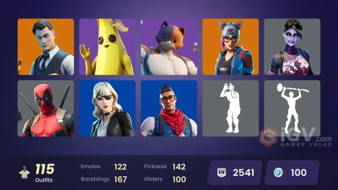 [PSN/XBOX/PC] 115 skins | Gold Midas | Gold Brutus | Cloud Striker | Prodigy | Point Patroller | Carbon Commando | FNCS Renegade | Luxe