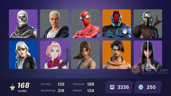 [PSN/XBOX/PC] 168 skins | Championship Aura | Joey | Kado Thorne | The Origin | Nezumi | Omegarok | Kymera | Spire Assassin | Ronin
