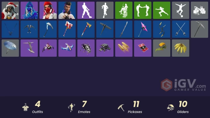 [PSN/XBOX/PC] 4 skins | Andromeda | Santa Dogg | Yulejacket | Chord Kahele | Snoop's Holladizzle Bass|Ranking Ronin | Shadow Shroud | Mr. Daruma
