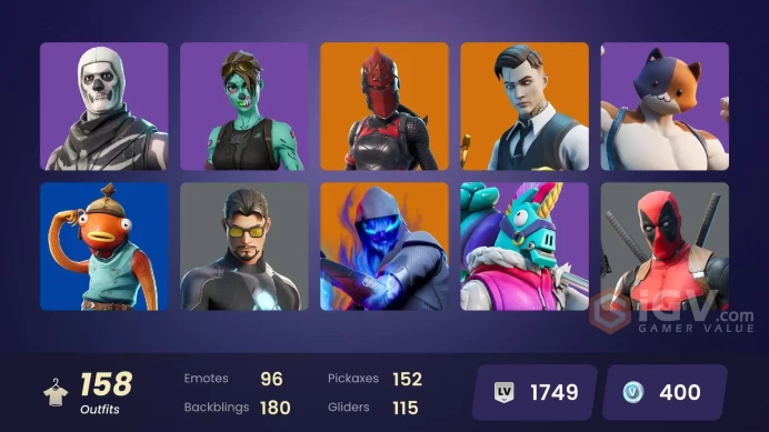 [PSN/XBOX/PC] 158 skins | Gold Midas | Grind | Clutch | Joey | Kado Thorne | Sentinel | Rox | Blackheart | Nezumi | Oro | Omegarok | Kymera