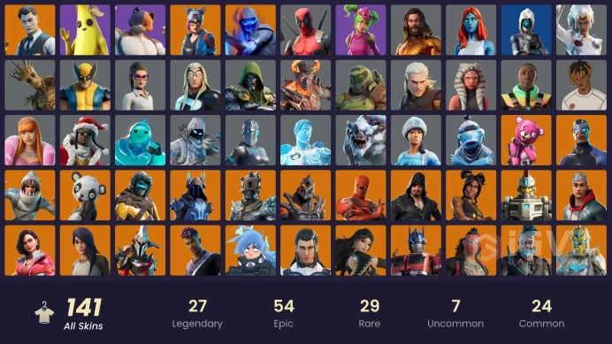 [PSN/XBOX/PC] 141 skins | Blue Team Leader | Gold Midas | Gold Brutus | Point Patroller | Trilogy | Rogue Agent | Subzero Cryptic