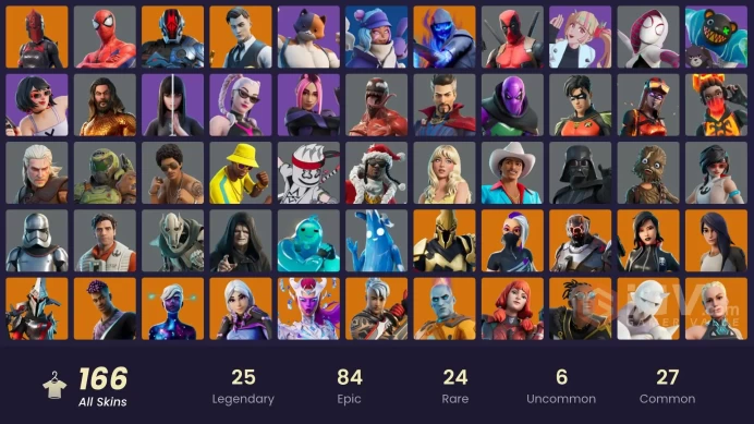 [PSN/XBOX/PC] 166 skins | Gold Meowscles | Gold Midas | Gold TNTina | Gold Brutus | Dummy Supreme | Paradigm (Reality-659) | The Origin