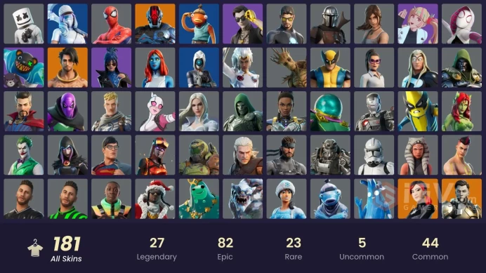 [PSN/XBOX/PC] 181 skins | Paradigm (Reality-659) | Joey | Kado Thorne | The Origin | Nezumi | Omegarok | Kymera | Spire Assassin | Twyn