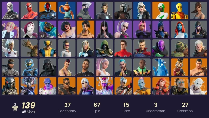 [PSN/XBOX/PC] 139 skins | Sultura | Naruto Uzumaki | Paradigm (Reality-659) | Joey | Kado Thorne | The Origin | Nezumi | Omegarok | Kymera