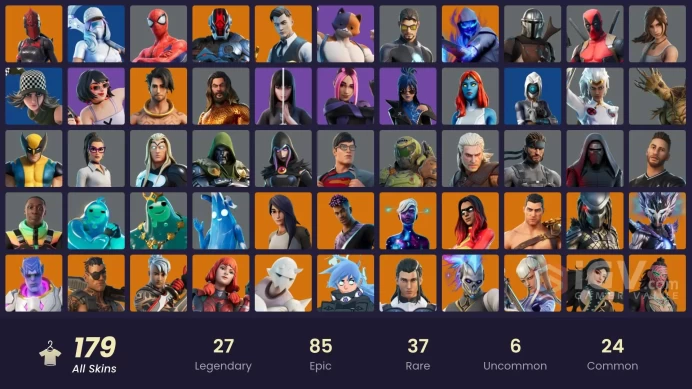 [PSN/XBOX/PC] 179 skins | Gold Meowscles | Gold Midas | Gold Brutus | Lina Scorch | Joey | Kado Thorne | Nezumi | Joltara | Omegarok | Kymera