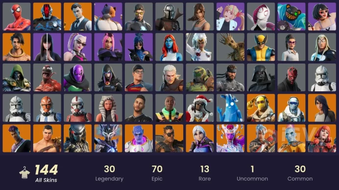 [PSN/XBOX/PC] 144 skins | Sultura | Subzero Cryptic | Vivi Chroma | Fixer | Paradigm (Reality-659) | Joey | Kado Thorne | Frostbite