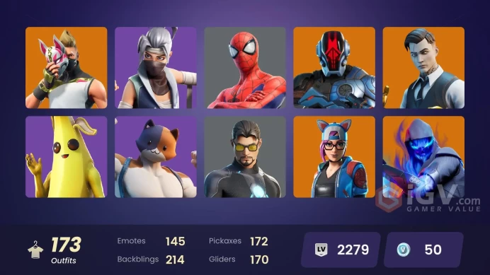[PSN/XBOX/PC] 173 skins | Gold Midas | Sultura | Vivi Chroma | Paradigm (Reality-659) | Luxe | Joey | Kado Thorne | Sentinel | Rox