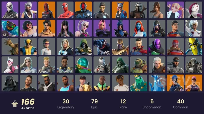 [PSN/XBOX/PC] 166 skins | OG STW | Paradigm (Reality-659) | Joey | Kado Thorne | Sentinel | Rox | The Origin | Nezumi | Kymera | Spire Assassin