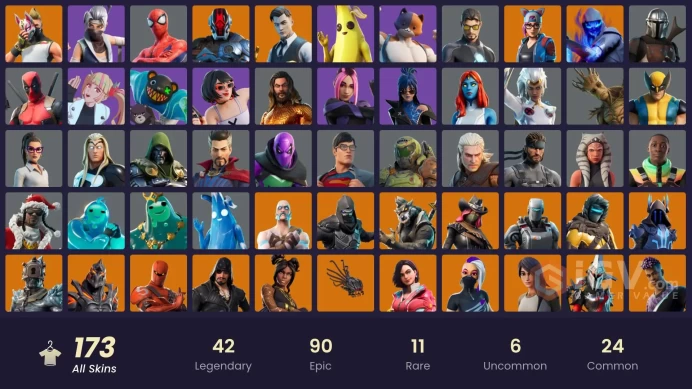 [PSN/XBOX/PC] 173 skins | Gold Midas | Sultura | Vivi Chroma | Paradigm (Reality-659) | Luxe | Joey | Kado Thorne | Sentinel | Rox