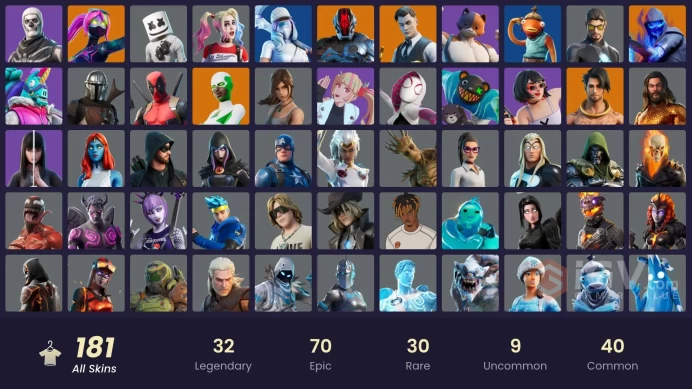 [PSN/XBOX/PC] 181 skins | OG STW | Gold Meowscles | Gold Brutus | Gold Midas | Heron Stance Hero | Pitch Patroller | Renzo the Destroyer