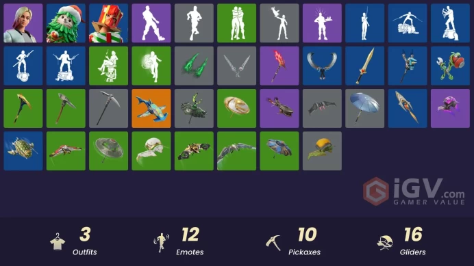 [PSN/XBOX/PC] 3 skins | Jackie | Winterfest Bushranger | Holiday Boxy | Ruby Relic | Piñata Brian | Captain Jones's Shield & Pickaxe