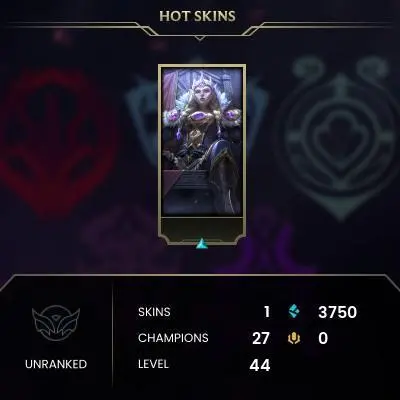 [EUW] | 3K BE | LVL30+ | 27 Champion | 350RP | Full Access | Instant Delivery |Unverified Email | R15