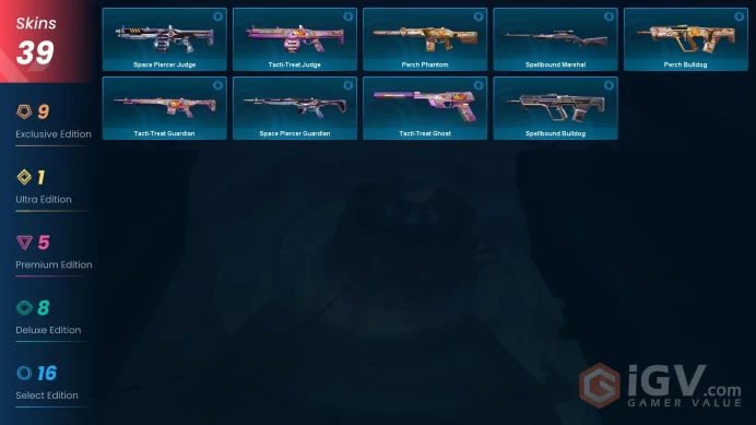 EU [ 39 TOP SKINS + 4 KNIFE ] Magepunk Sparkswitch + Araxys Vandal + Nocturnum Phantom + Radiant Phantom + Spectrum Phantom / full acces