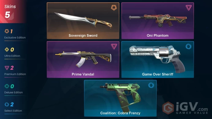 [Code 8604] Level 54 + 5 Skins / AP / Very Cheap