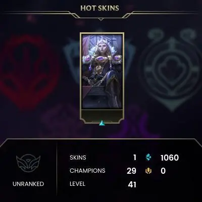 [EUW SERVER] Unranked Smurf Account ◈ UNRANKED ◈ lvl 30 + ◈10 Unranked Games NOT PLAYED ◈ FULL ACCESS ◈ EUROPE WEST ◈ 24/7 Live service