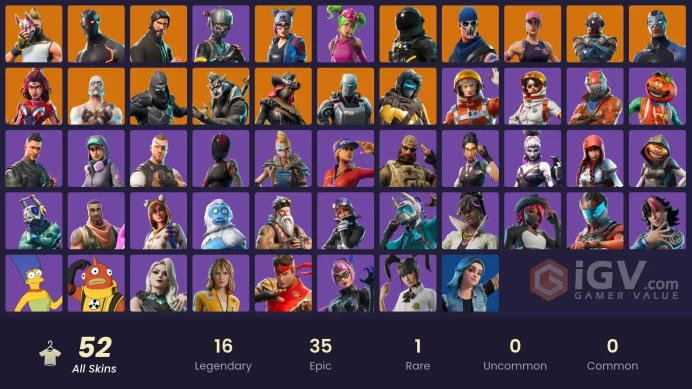 FA - [PSN/XBOX/PC] 52 skins | OG STW | The Reaper | Elite Agent | Rogue Agent | Calamity | Drift | Lynx | Ragnarok | Ravage | Omega | 1250 VB