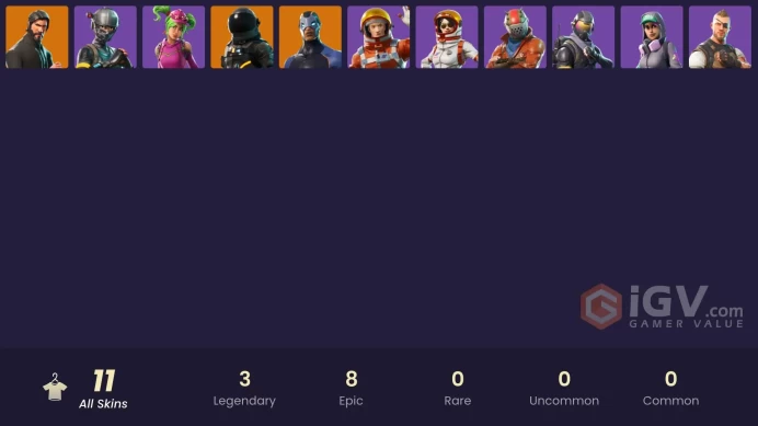 FA - [PSN/XBOX/PC] 11 skins | The Reaper | Elite Agent | Rogue Agent | Dark Voyager | Carbide | Battlehawk | Moonwalker | Mission Specialist 