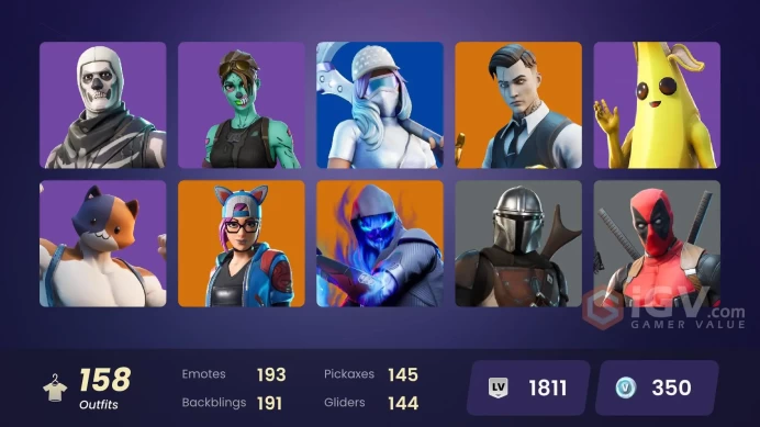 [PSN/XBOX/PC] 158 skins | OG STW | Gold Brutus | Gold Midas|Tart Tycoon|Cloud Striker|Major Lazer|Sultura|Point Patroller|Ultima Knight|Vendetta