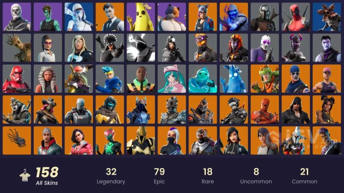 [PSN/XBOX/PC] 158 skins | OG STW | Gold Brutus | Gold Midas|Tart Tycoon|Cloud Striker|Major Lazer|Sultura|Point Patroller|Ultima Knight|Vendetta