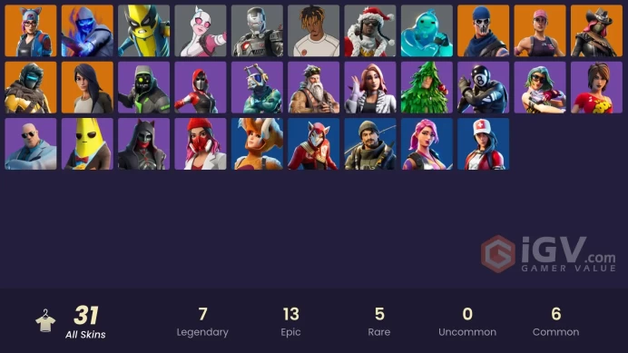 [PSN/XBOX/PC] 31 skins | OG STW | Zenith | Calamity | Lynx | Gear Specialist Maya | Fusion | Rippley vs Sludge | Gwenpool|Peelverine|War Machine