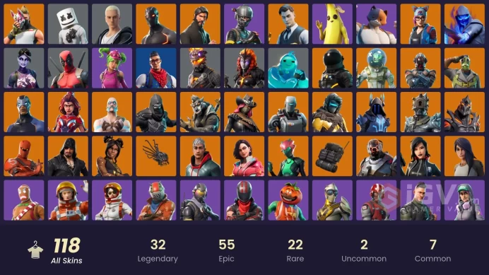 FA - [XBOX/PC] 118 skins | The Reaper | Elite Agent | Blue Team Leader | Take The L | Rogue Agent | Vivi Chroma | Subzero Cryptic | Lina Scorch 