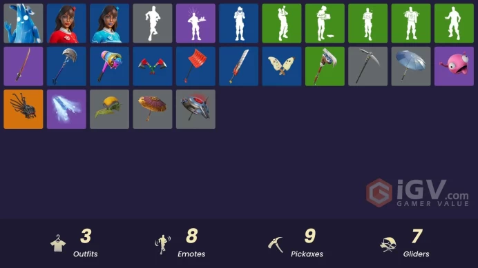 [PSN/XBOX/PC] 3 skins | Polar Peely | Blizzabelle|Krisabelle|Spectra Protector|Fishstick Janky|The Bestiary Chest|Twin Crossfire|Ancestral Bloom