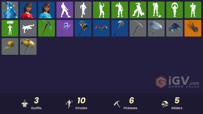 [PSN/XBOX/PC] 3 skins | Polar Peely | Blizzabelle |Krisabelle|Bobo|Beachcomber|Ancestral Bloom|Access Core|Clawz Retro|The Destroyer's Destroyer