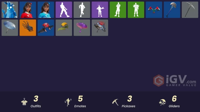 [PSN/XBOX/PC] 3 skins | Polar Peely | Blizzabelle | Krisabelle | Lil' Black Heart | Ancestral Bloom | Clawz Retro|Crescent Shroom|Holly Hatchets