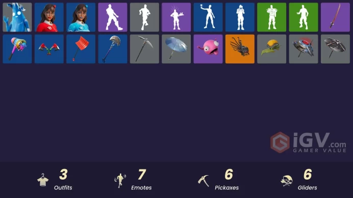 [PSN/XBOX/PC] 3 skins | Polar Peely | Krisabelle | Blizzabelle | The Bestiary Chest | Kata-Pack |Fishstick Janky | Ancestral Bloom | Clawz Retro