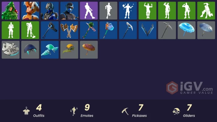 [PSN/XBOX/PC] 4 skins | Fixer | Trilogy | Lt. Evergreen | Wooly Warrior | Reliant Blue |The Sith|Octane RL|Fishstick Janky|Reckoning | Re-gifter
