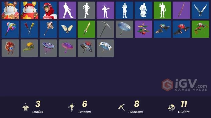[PSN/XBOX/PC] 3 skins | Arctic Adeline | Sled Ready Guff | Guff Gringle|Spectra Protector|Lil' Black Heart | The Bestiary Chest | Double Header