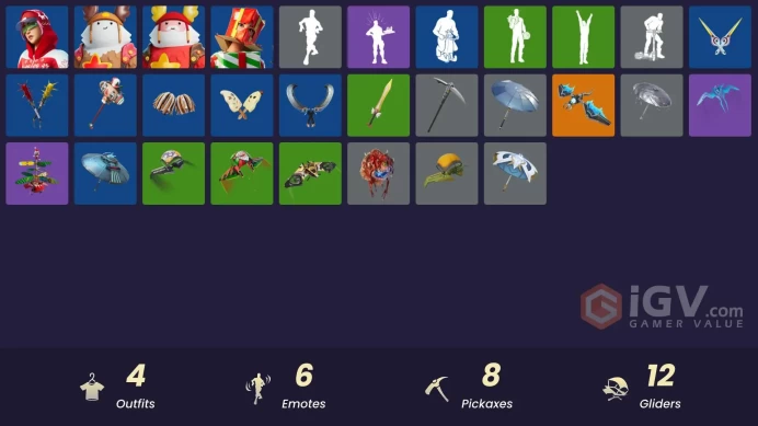 [PSN/XBOX/PC] 4 skins | Arctic Adeline | Holiday Boxy | Sled Ready Guff | Guff Gringle | Lectro Guard Pack | Lunar Hyperjet | Spectra Protector