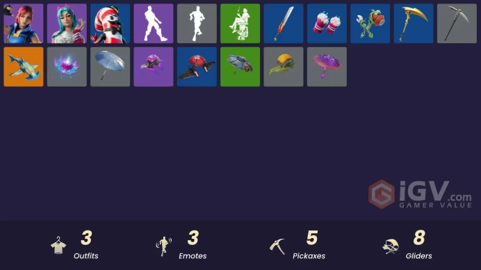 [PSN/XBOX/PC] 3 skins | Explorer Emilie | Katalina | Mr. Dappermint|Greebles|Lil' Black Heart|Twin Crossfire|Adira's Battle Flag|Ancestral Bloom