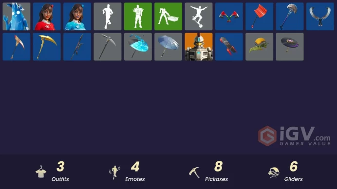 [PSN/XBOX/PC] 3 skins | Polar Peely | Krisabelle|Blizzabelle|Ancestral Bloom|Tri-Ooze Tank|Snap-A-Zoomatic|SHADOW Ranker|Mercurial|Flux Silvera